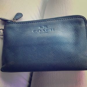 Coach Leather Wristlet
